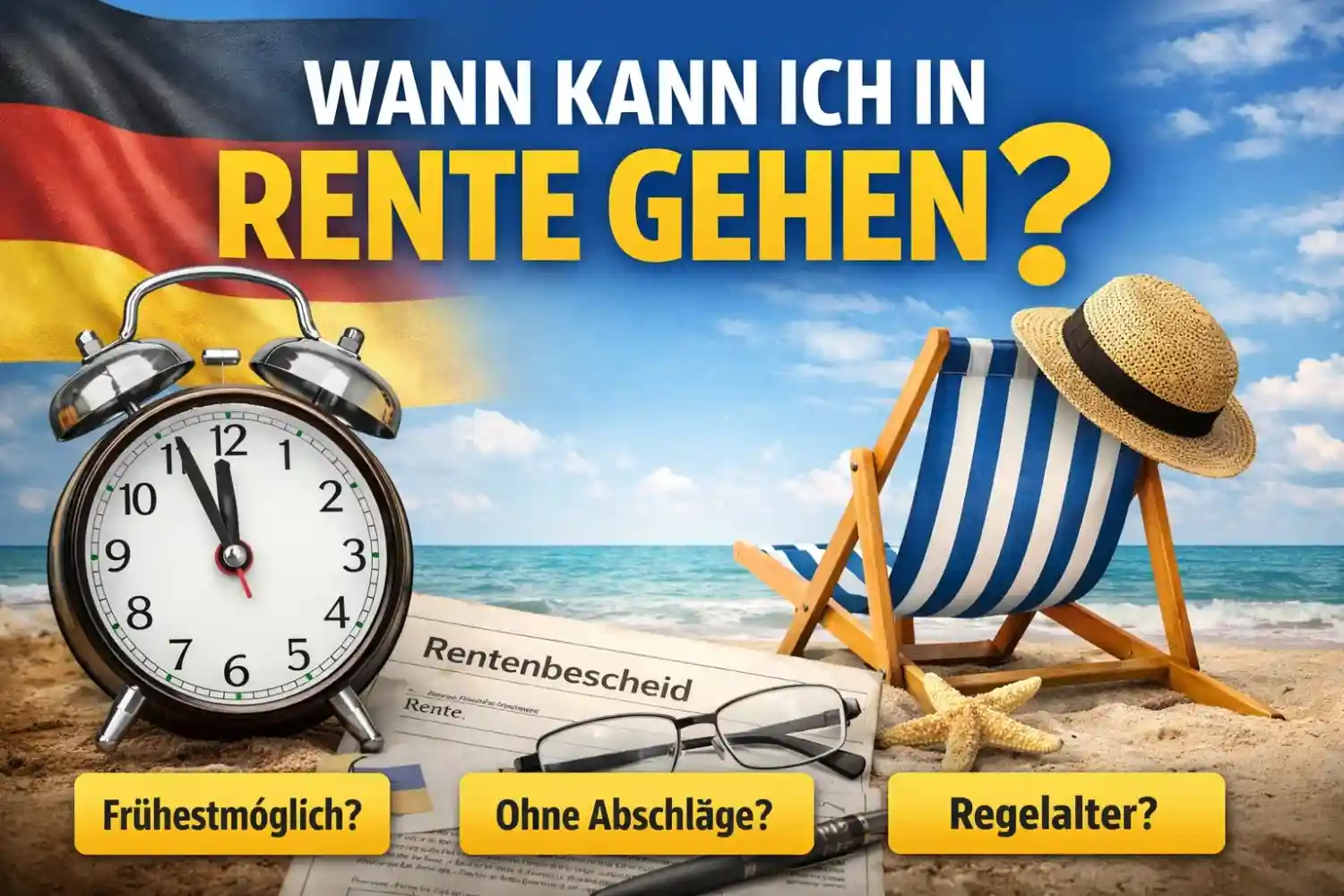 Kann Ich Frher In Rente Gehen
