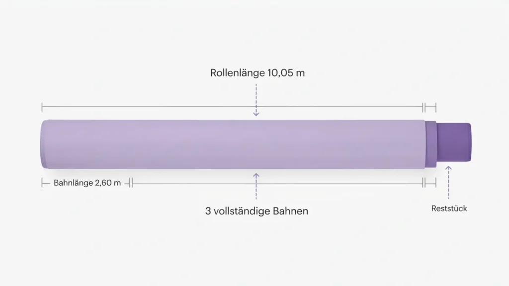 Tapetenrechner: Tapetenrollen & Bedarf berechnen 1 Warum Quadratmeter allein beim Tapetenbedarf nicht reichen